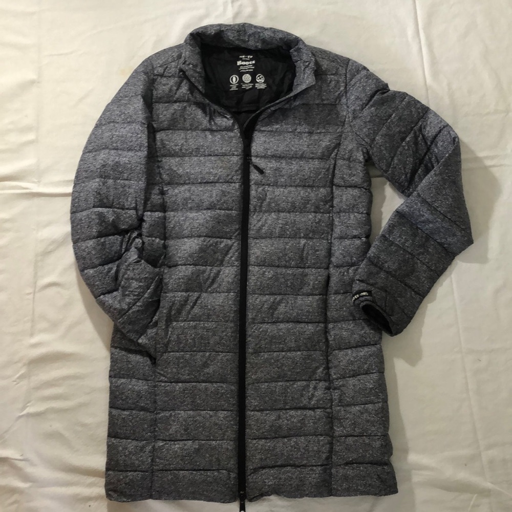 Roots Long Down Packable Jacket. XSmall